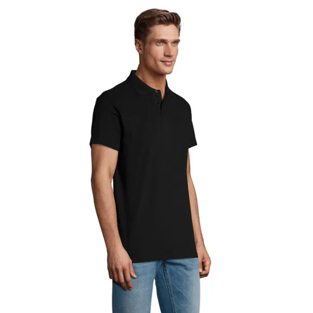 SPRING II MEN POLO-210g Black
