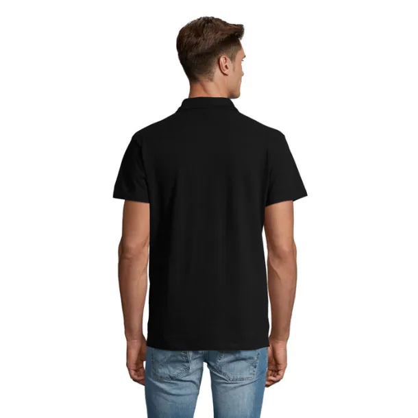 SPRING II MEN POLO-210g Black