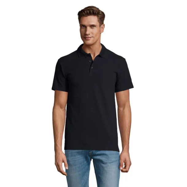 SPRING II MEN POLO-210g Navy Blue