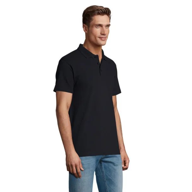 SPRING II MEN POLO-210g Navy Blue