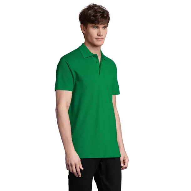 SPRING II MEN POLO-210g Kelly zelena