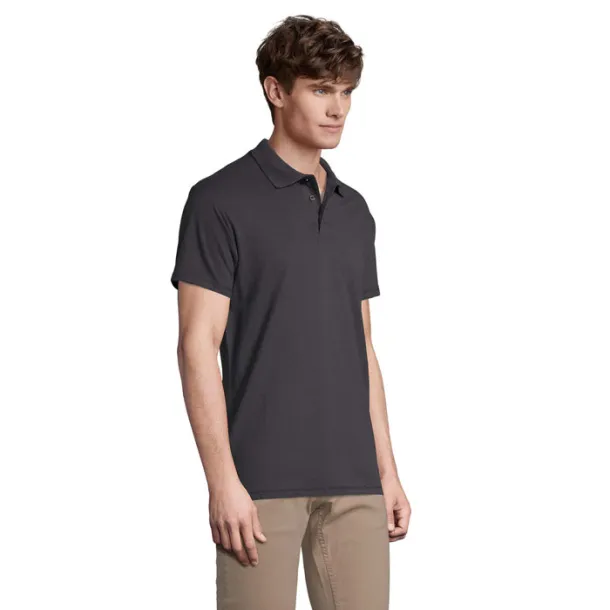 SPRING II MEN POLO-210g Mouse Grey