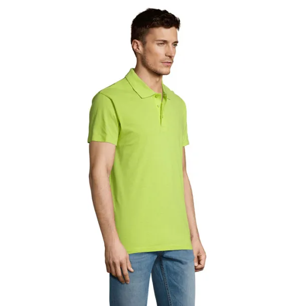 SUMMER II Muška polo majica - 170g Jabuka Zelena