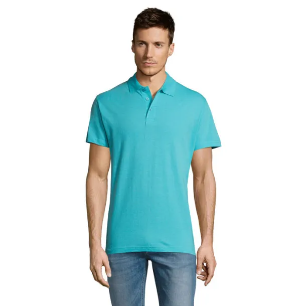 SUMMER II MEN POLO-170g atoll blue