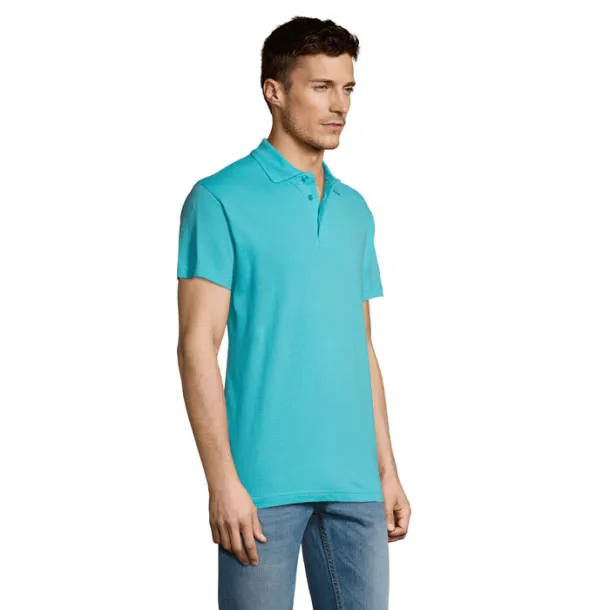 SUMMER II MEN POLO-170g atoll blue