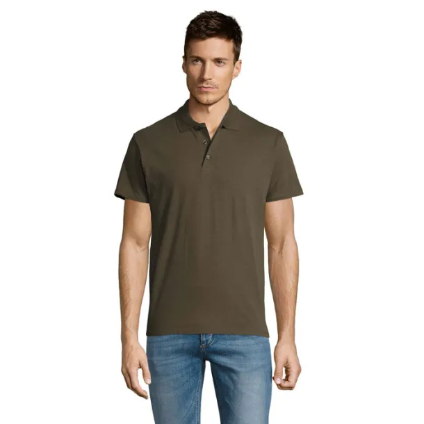 SUMMER II MEN POLO-170g army