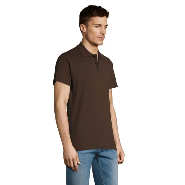SUMMER II MEN POLO-170g Chocolate
