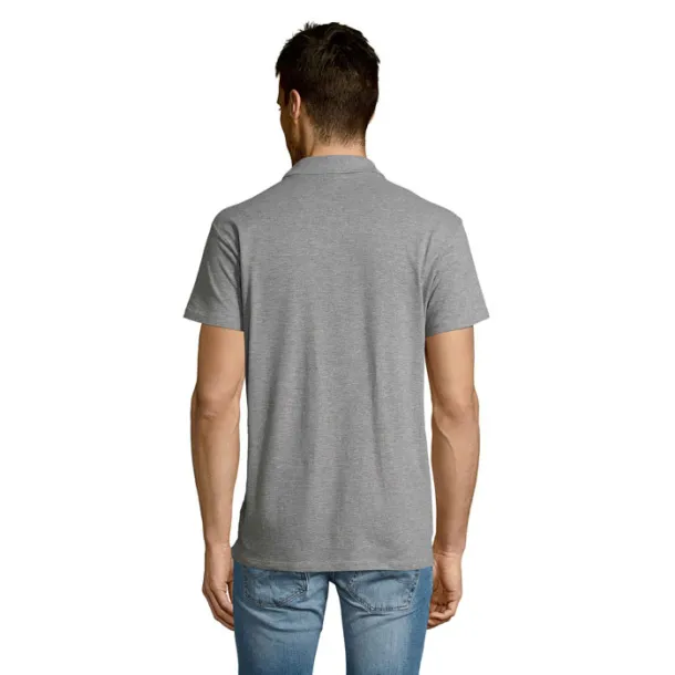 SUMMER II MEN POLO-170g Grey Melange