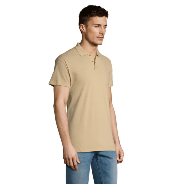 SUMMER II MEN POLO-170g Sand