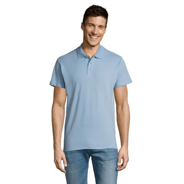 SUMMER II Muška polo majica - 170g Nebeski plava