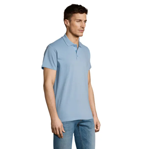 SUMMER II Muška polo majica - 170g Nebeski plava