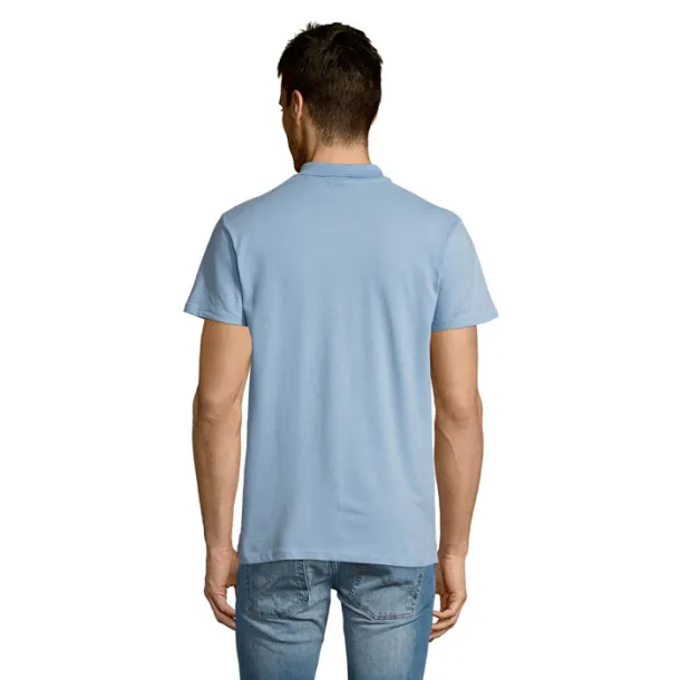 SUMMER II MEN POLO-170g Sky blue