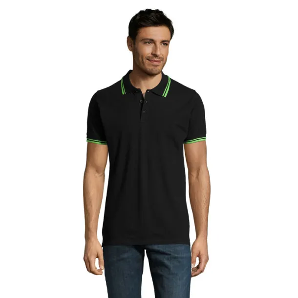 PASADENA MEN PASADENA muška polo majica 200 g Crna Crna