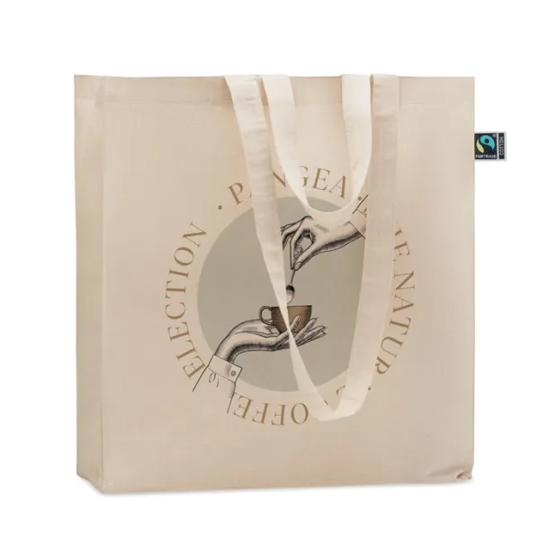 OSOLE ++ Torba za kupovinu Fairtrade - 180 gr/m² Bež