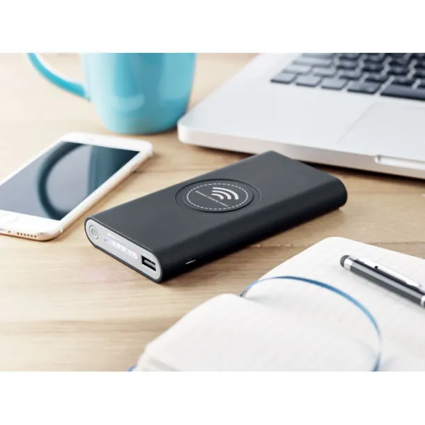 VIGOR bežična prijenosna baterija, 8 000 mAh Crna