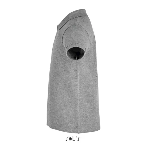 PERFECT KIDS POLO-180g Grey Melange