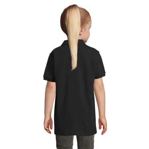 PERFECT KIDS Polo majica - 180g Crna