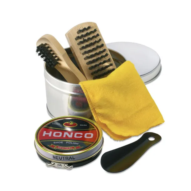 TORTON Shoe polish kit Shiny Silver