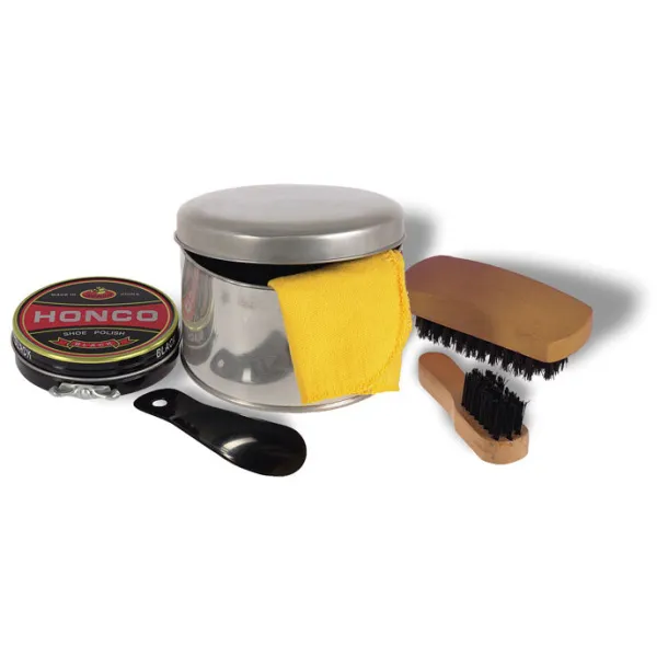 TORTON Shoe polish kit Shiny Silver