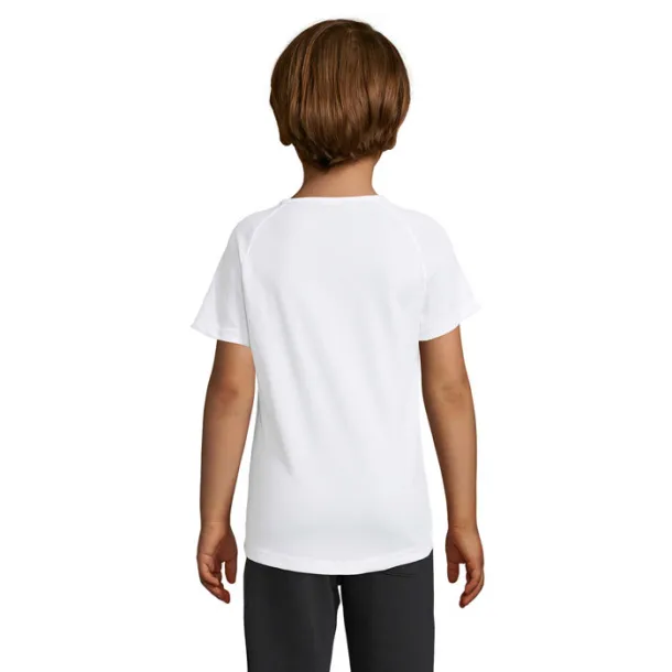 SPORTY KIDS TSHIRT-140g White