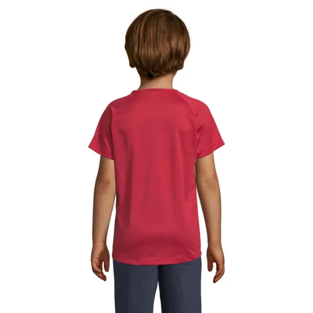 SPORTY KIDS TSHIRT-140g Red