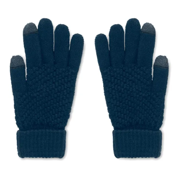 TAKAI Rpet tactile gloves French navy