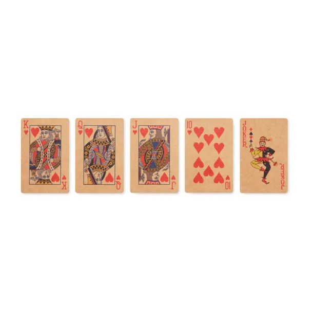 ARUBA + Playing cards in recycle paper Beige