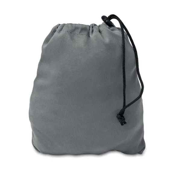 HEDDOW Fast inflatable travel pillow Stone Grey