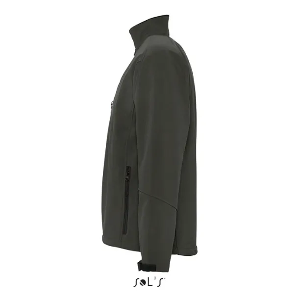 RELAX Muška softshell jakna - 340g charcoal grey