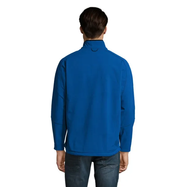 RELAX Muška softshell jakna - 340g Kraljevski plava