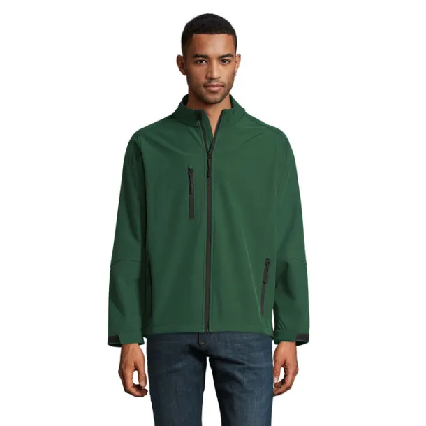 RELAX Muška softshell jakna - 340g Zelena