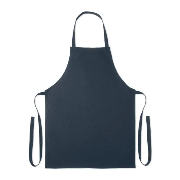 SOUS COLOUR Recycled cotton apron French navy