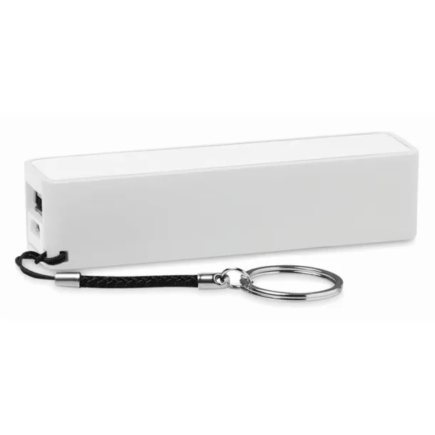 POWER MATE tanka prijenosna baterija, 2 200 mAh Bijela