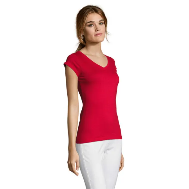 MOON WOMEN TSHIRT-150g Red