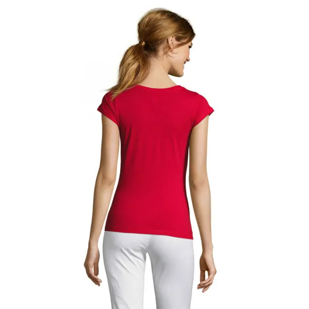 MOON WOMEN TSHIRT-150g Red