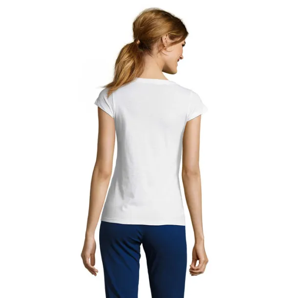 MOON WOMEN TSHIRT-150g White