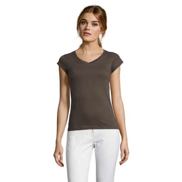 MOON WOMEN TSHIRT-150g Dark grey
