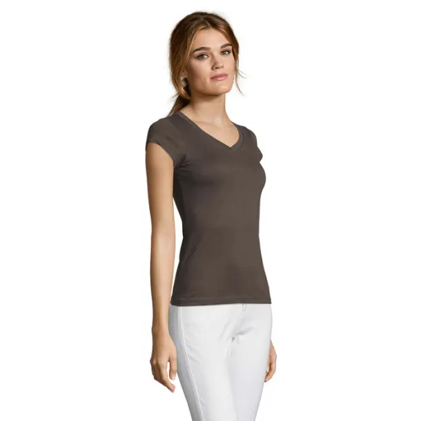 MOON WOMEN TSHIRT-150g Dark grey