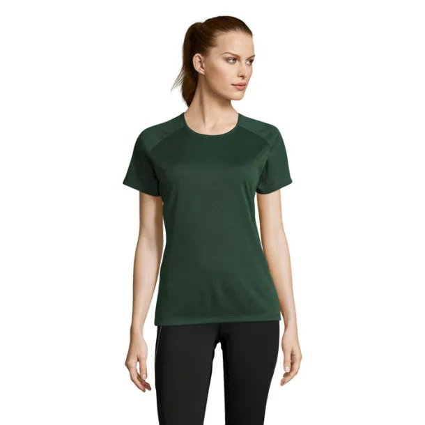 SPORTY WOMEN TSHIRT-140g Šumski zelena