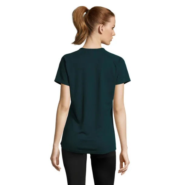 SPORTY WOMEN TSHIRT-140g Petroleum Blue