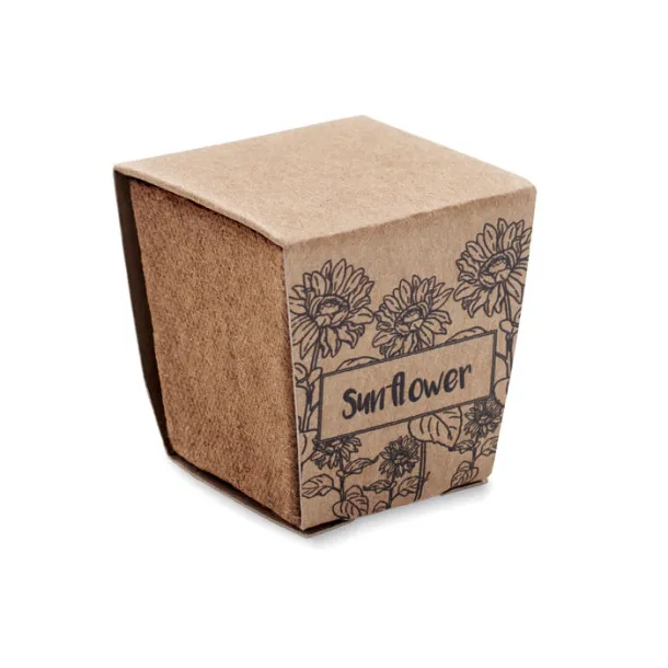 SUNFLOWER KIT set za uzgoj suncokreta Bež