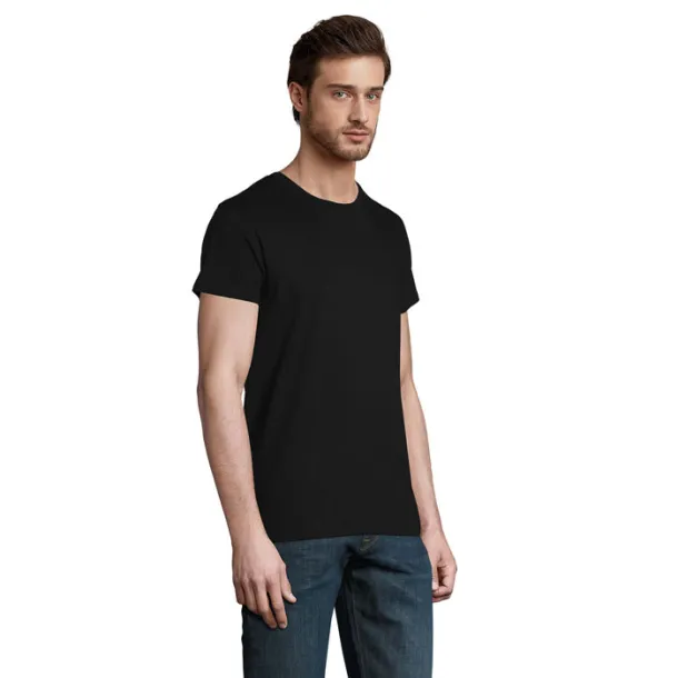 CRUSADER MEN TSHIRT-150g deep black