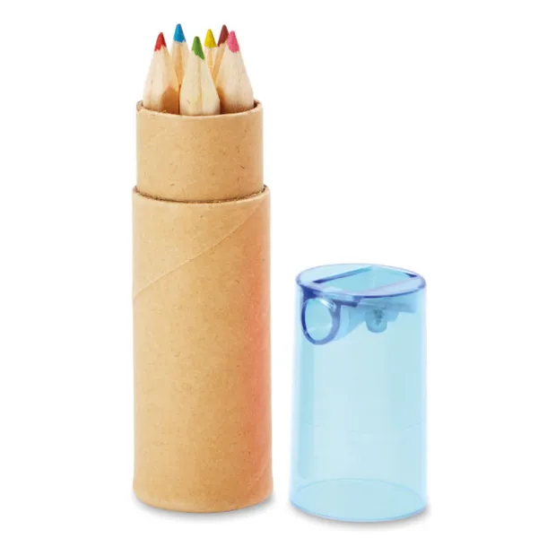PETIT LAMBUT 6 piece in tube Transparent Blue