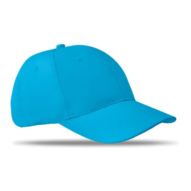 BASIE 6 panels baseball cap Turquoise