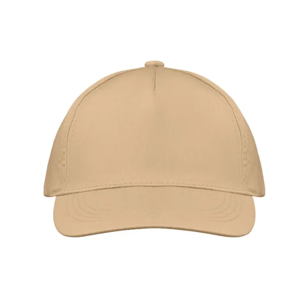 BUZZ 5 panel baseball cap Ivory
