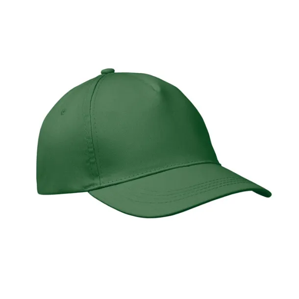 BUZZ 5 panel baseball cap Dark Green
