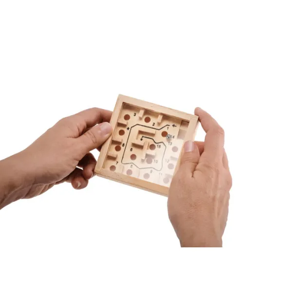 ZUKY Pine wooden labyrinth game Wood