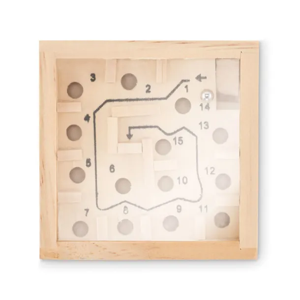 ZUKY Pine wooden labyrinth game Wood