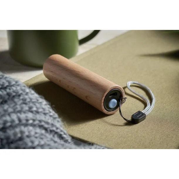 LITE Beech wood rechargeable torch Wood