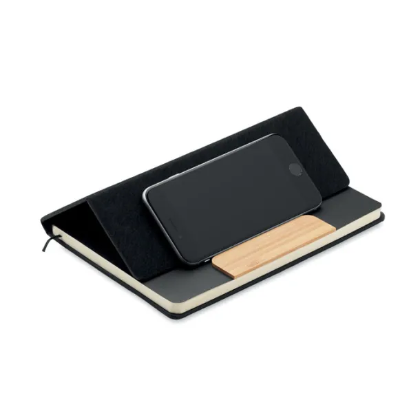 NOTEMIX RPET notes set, A5 Crna